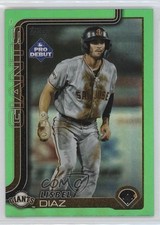 2025 Topps Pro Debut Green Foil /99 Lisbel Diaz #PD-137 03bh