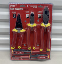 Milwaukee 1000v 5 Piece Insulated Hand Tool Set Brand NEW