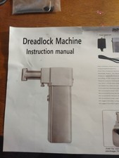 Dreadlock Machine Kit   Multi-Speed  Foot Pedal  All Barrels   Used