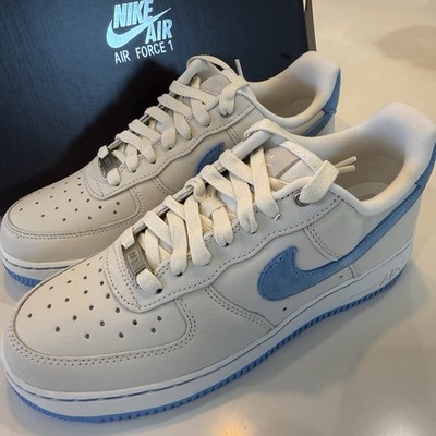NIKE Women's US SZ 7.5 Mens Sz 6 AIR FORCE 1 LXX UNIVERSITY BLUE NEW W BOX