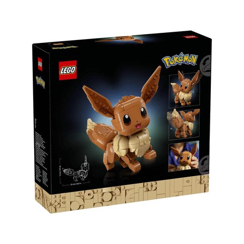 LEGO 72151 Pokémon Eevee Building Set Buildable Figure For Adults