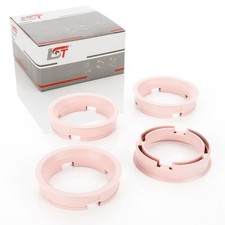 4x Zentrierringe Rosa für Alufelgen Radnabe Ø 57,1 mm - 72,6 mm für MITSUBISHI