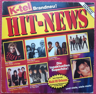 K-Tel Hit-News / LP Vinyl 1982 OMD / Imagination / Kim Wilde / Joan Jett uvm