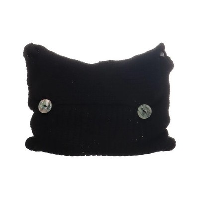 Clutch, Damen, Schwarz, 25, 5, 25 cm #xk3