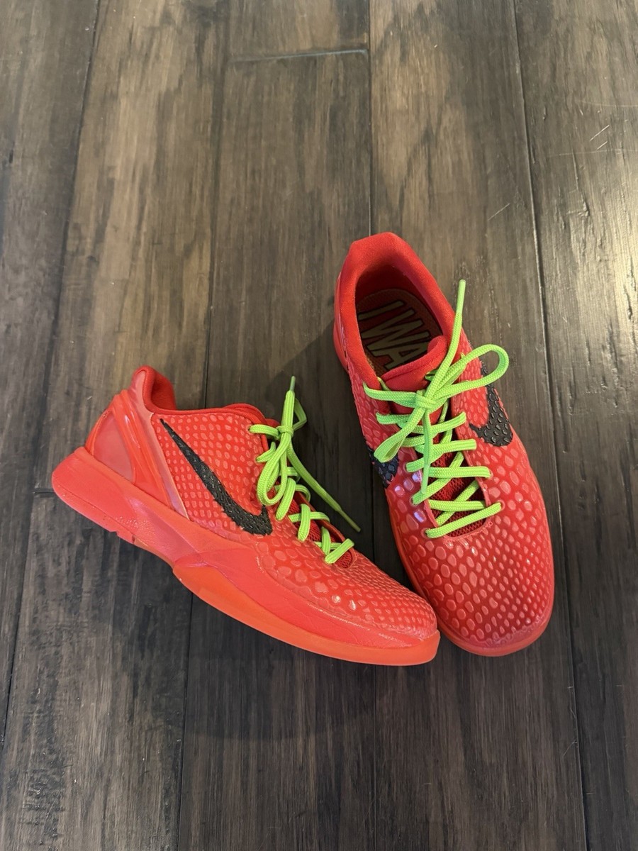 Nike Kobe 6 Protro Reverse Grinch (GS) Men's/Boys Size 5.5Y