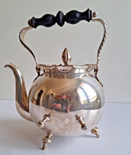 SAMOVAR ancien en métal argenté