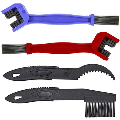 #ad 4 x Motorcycle Bicycle Chain and Gears Brush Cleaner Maintenance Cleaning Tool $7.77