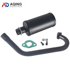 Upgrade Exhaust Pipe W/Muffler For Coleman CT200U 212cc 196cc Go Kart Mini Bike
