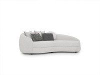 Luxus Weiß Dreisitzer Sofa Modern PolstermöBel Couch Textil Designer Einrichtung
