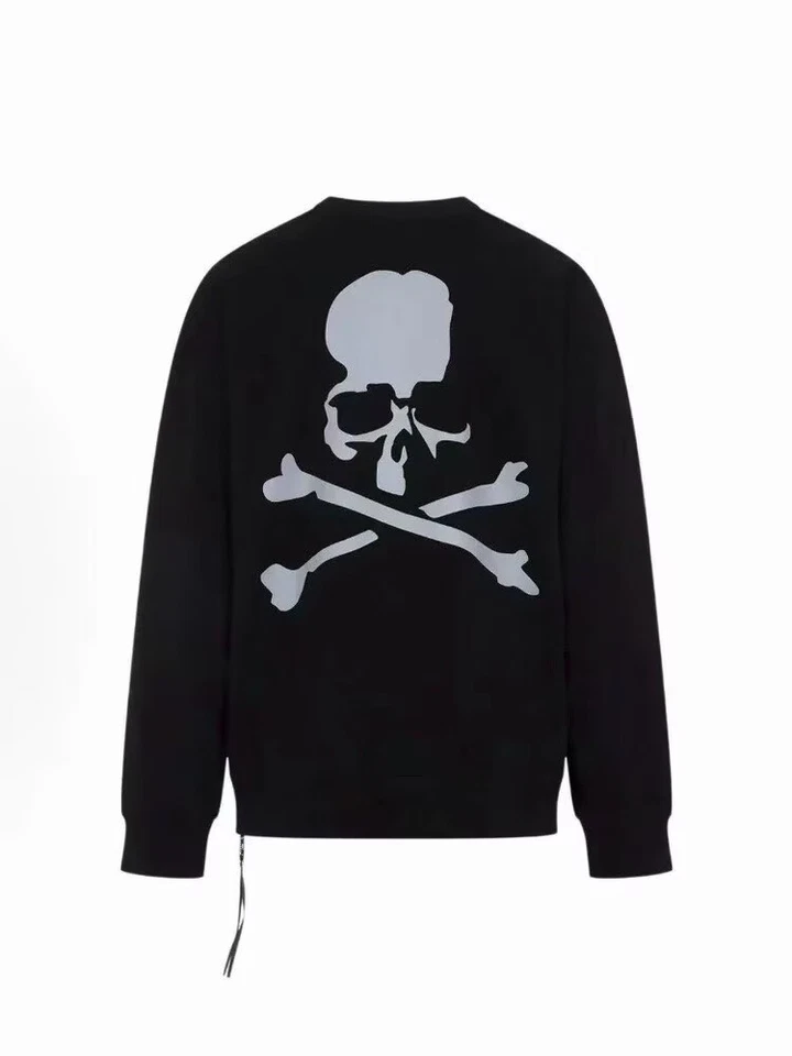 Nueva Sudadera Mastermind Estampado Esqueleto Suelta Informal Cuello Redondo Foto 4 de 4
