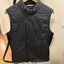 Rapha Bicycle Black Zip Vest Size Large L