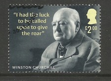 GB 2024 KC 3rd £2 Winston Churchill Give the roar SG 5260 ( A38 )