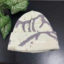 Arc'teryx Grotto Toque Beanie Beige Merino Wool Knit Winter Ski Hat Unisex NWT