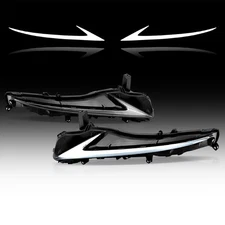 LED Daytime Running Lights For 17-20 Lexus IS250/350 IS200t IS300 DRL Sequential
