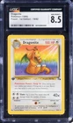 1999 Pokemon Dragonite 19/62 1st Edition Fossil CGC 8.5