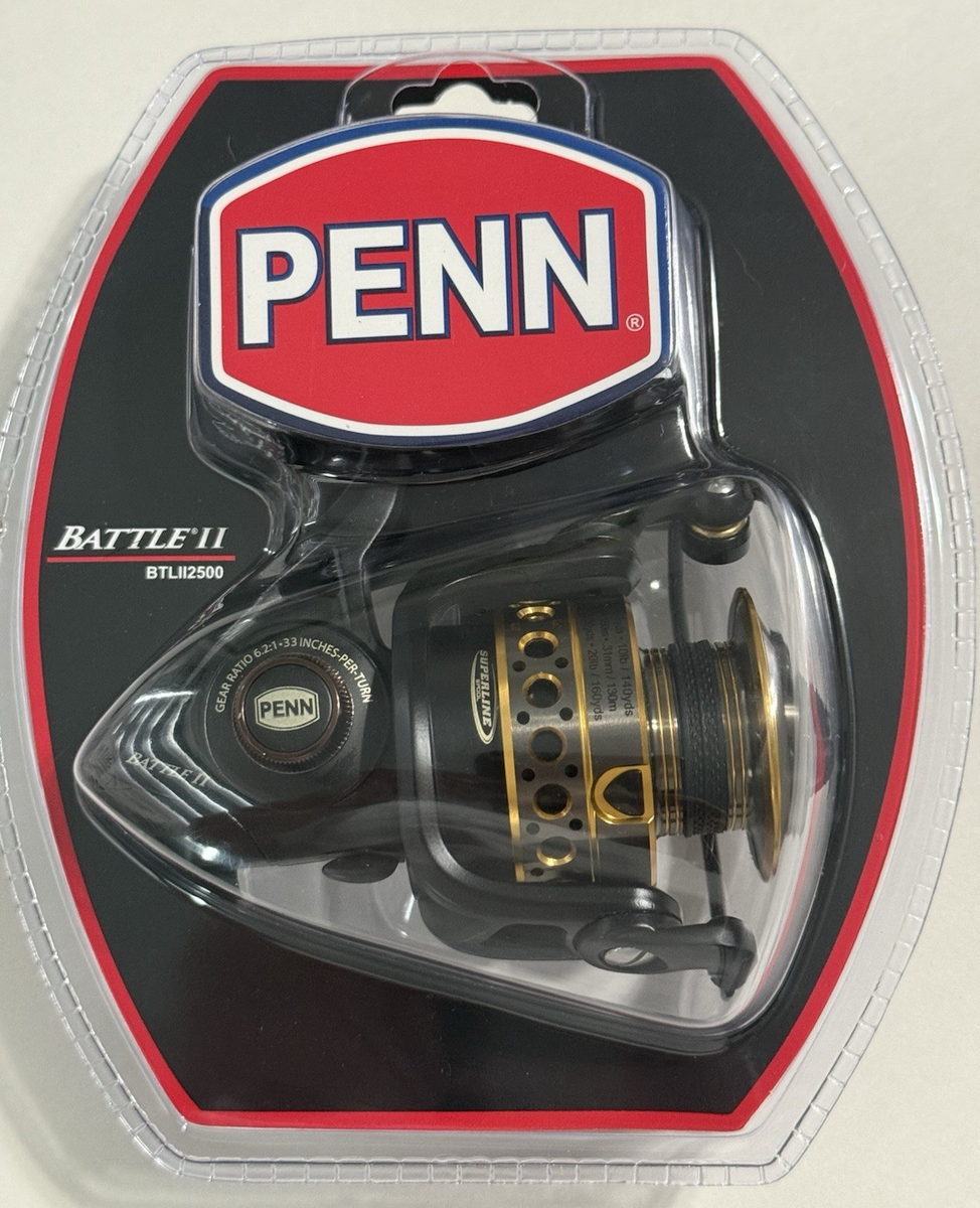 Penn Battle II BTLII2500 Spinning Reel ~ New in Package | eBay