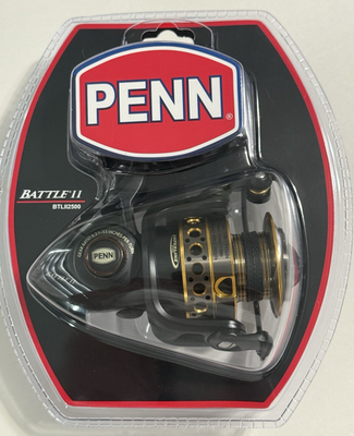 penn battle ii 2500 spinning reel convertible Penn Battle II BTLII2500 Spinning Reel ~ New in Package