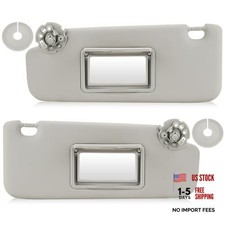 3 Hole Left  Right Sun Visor for 2011-2016 Chevy Cruze, Driver Left Right Grey