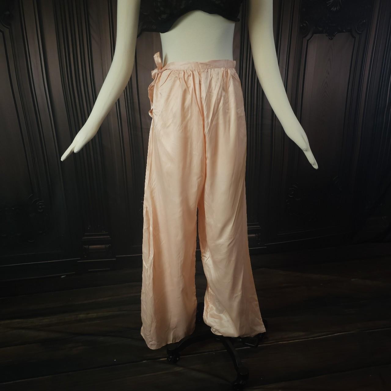 Antique Vintage 1930s 1940s Pink Lingerie Beach P… - image 4