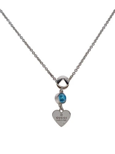 GUCCI SV925 Collana in argento con top da donna usata