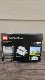 LEGO Architecture Set Lincoln Memorial 21022 (BOX HAS SOME WEAR) R2