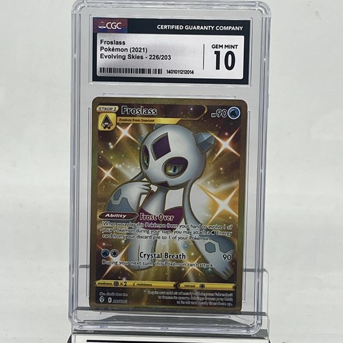 Froslass graded CGC 10 for sale on eBay