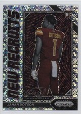2022 Panini Prizm New Recruits No Huddle Prizm Jahan Dotson #NR-9 6f8