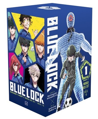 Blue Lock Season 1 Part 1 Manga Box Set Vol 1-6 Poster Brand New