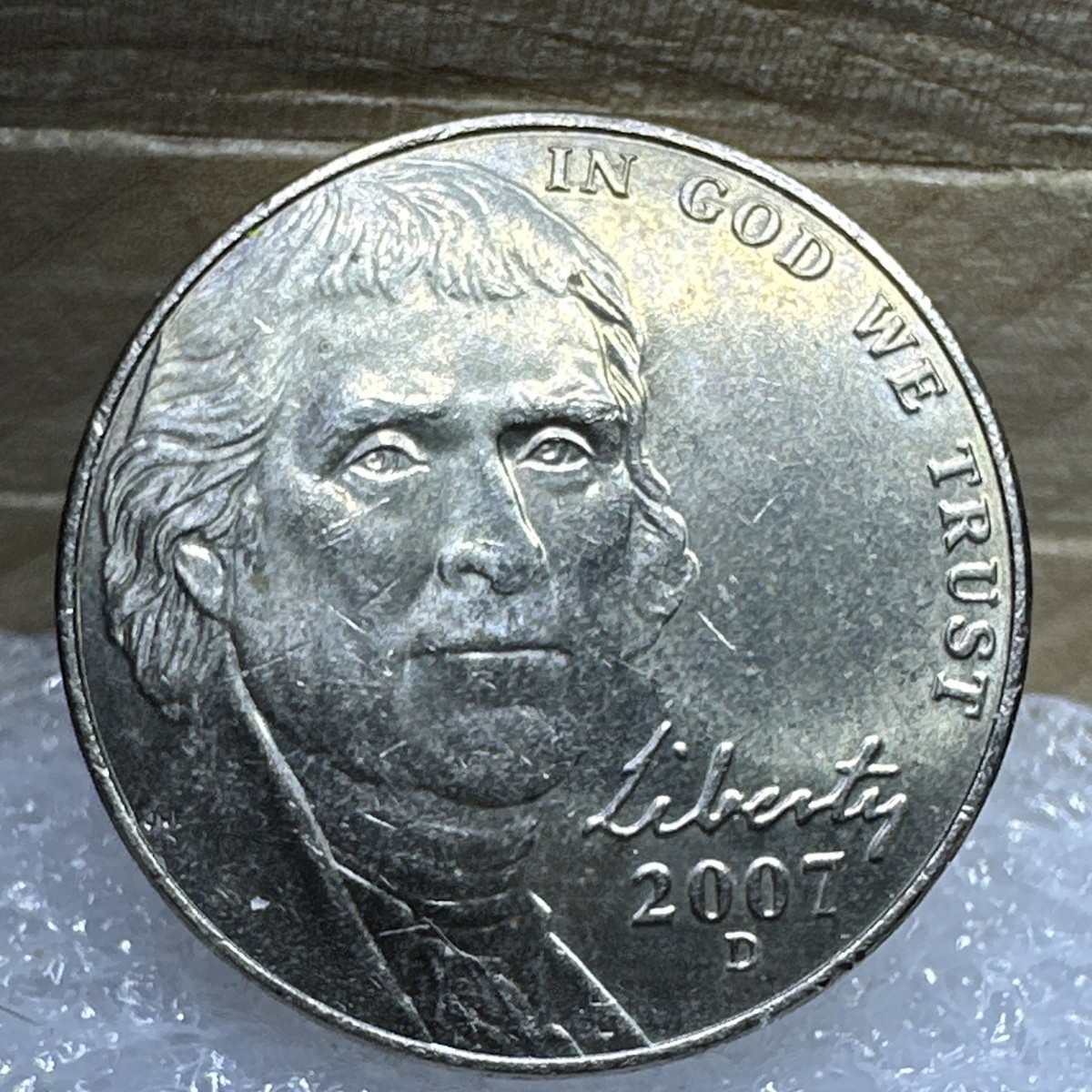 2007 D Jefferson Nickel Error | eBay
