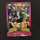 2024 Topps Chrome Football Pink Refractor Brett Favre #LOG-6