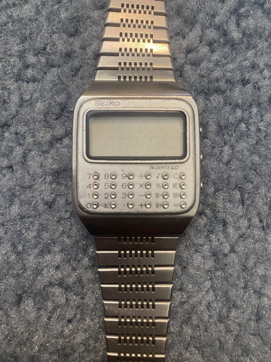 Seiko Watches with Calculator for sale | eBay