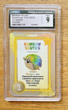 Doomlings Rainbow Scutes FIRST 1st EDITION Holofoil Graded Very Rare Card