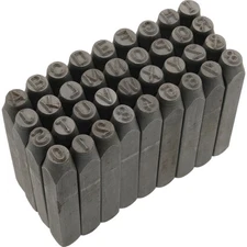 Letter and Number Punch Stamp Tool Set