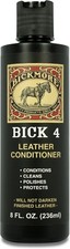 Bick 4 Leather Conditioner and Cleaner 8 oz - Will Not Darken 8