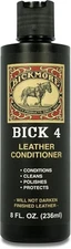 Bick 4 Leather Conditioner and Cleaner 8 oz - Will Not Darken 8 