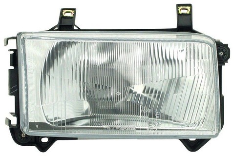Phare avant droite VW Transporter T4 optique en verre d'une clarté maximale