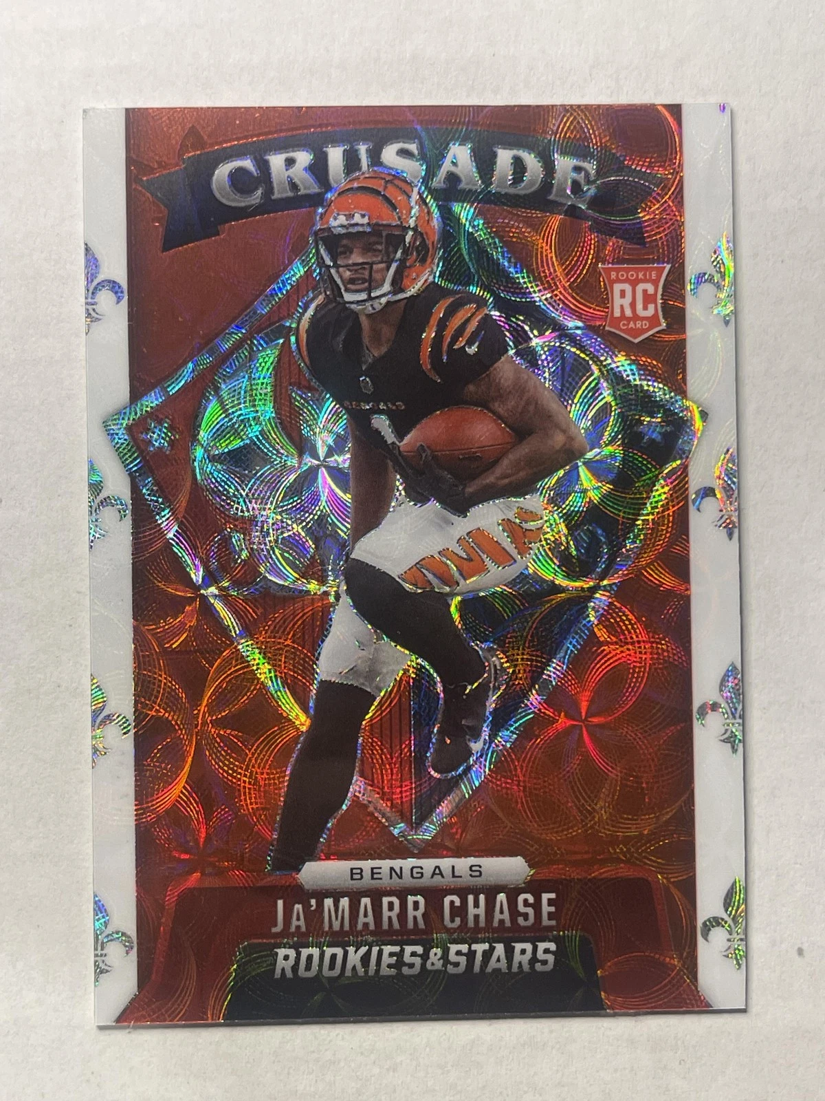 JaMarr Chase Panini Rookies & Stars Crusade #CR26 Red Circles