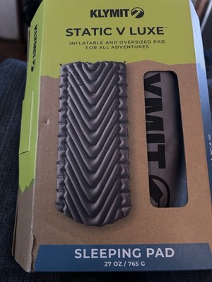 Klymit Static V Luxe Uninsulated Sleeping Pad
