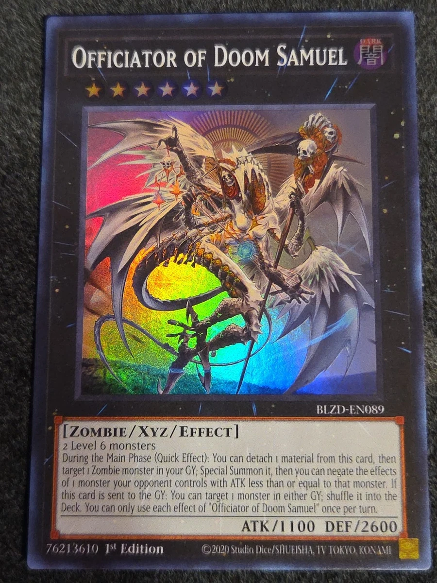 Xyz Yu-Gi-Oh! TCG Super Rare Individual Collectible Card Game