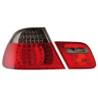 LED RüCk Heckleuchten Set FüR BMW E46 Cabrio Bj. 99-07 Klar Rot Smoke Schwarz
