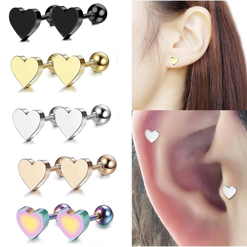 Cartilage heart best sale piercing