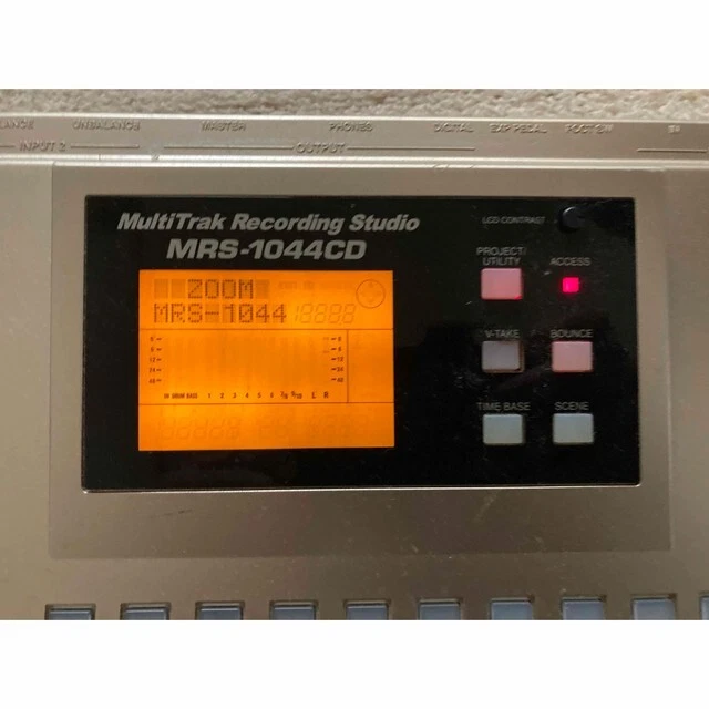 ZOOM MRS-1044 Multi Track Recording Studio Digital Audio Recorder Japan - Image 3 of 4