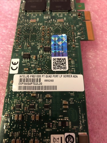 EXPI9404PTG2L20 Intel Pro 1000PT Quad Port PCI-E LONG BRACKET - Picture 4 of 4