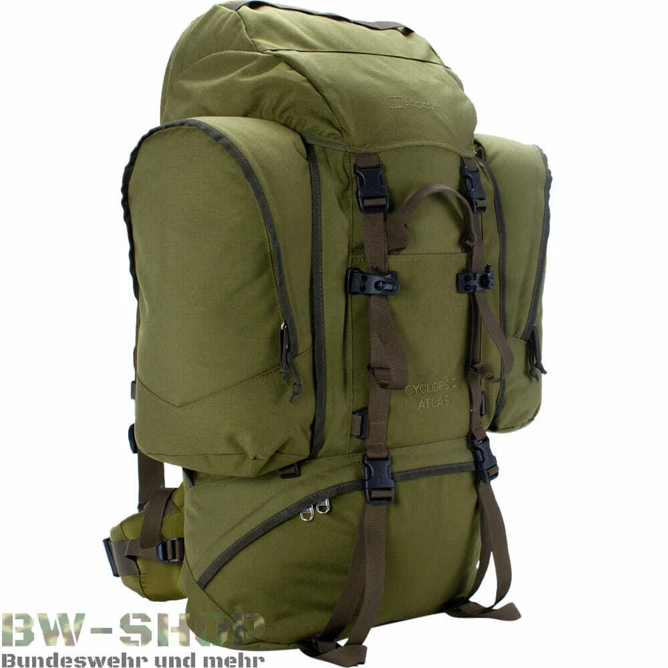 ORIGINAL BUNDESWEHR BERGHAUS ATLAS IV RUCKSACK 110L CYCLOPS BW KSK KAMPFRUCKSACK - Bild 2 von 4