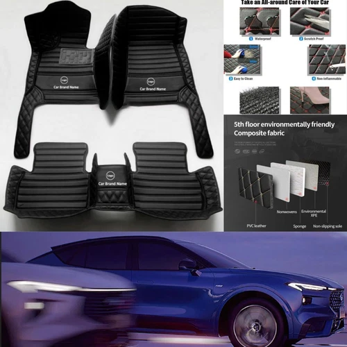 For Toyota 4Runner 1995-2020 Car Floor Mats Anti-slip Custom Liners Carpets Rugs - Imagen 32 de 42
