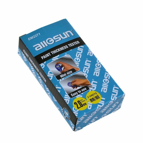 Mini Digital Car Paint Coating Thickness Tester Auto Measuring Gauge Meter 2.0mm - Foto 6 di 11