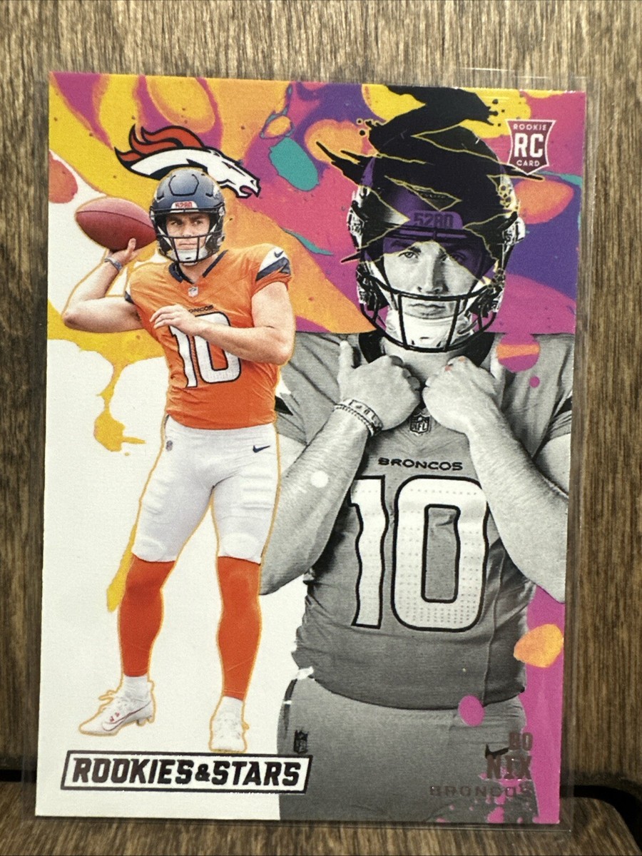 ZB1 リッキー barnes&noble b&n トレカ アメリカ nsn 2024 Panini Rookies & Stars Bo Nix Rookie Exclusive #RE-BNX (RC