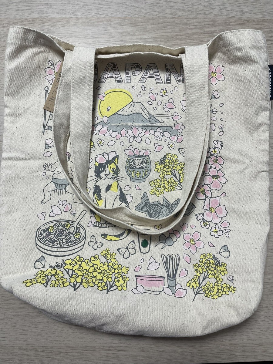 STARBUCKS JAPAN SAKURA 2024 BEEN THERE SERIES TOTE BAG, FUJI | eBay