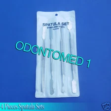  4 pieces Spatula Sets Surgical Veterinary Dental Instrument