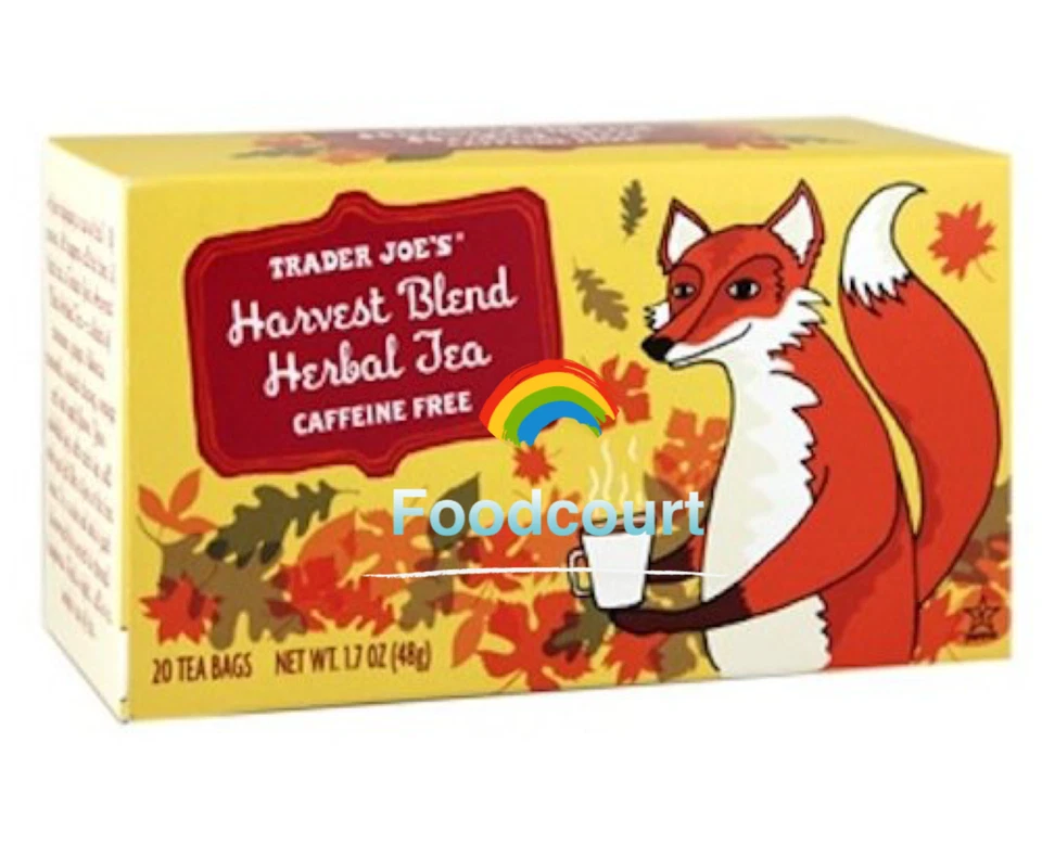 3 of Trader Joe's Harvest Blend Herbal Tea Caffeine Free 20ct 1.7oz,Total 60 bag - Image 2 of 4